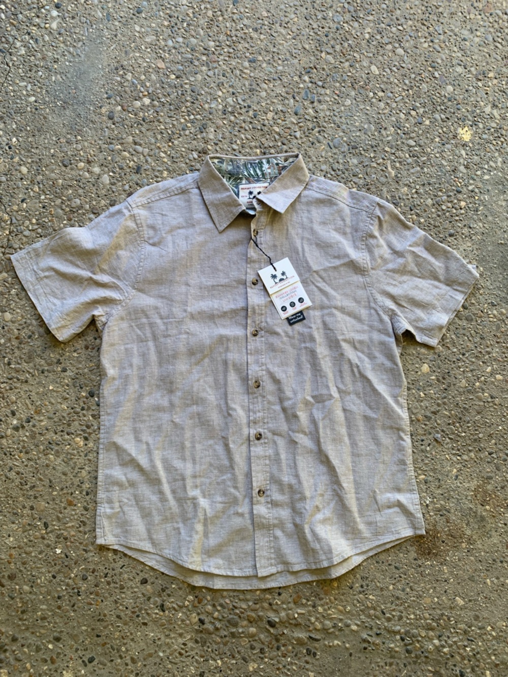 Report Collection Linen Shirt
